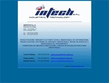 Tablet Screenshot of intech-italia.com
